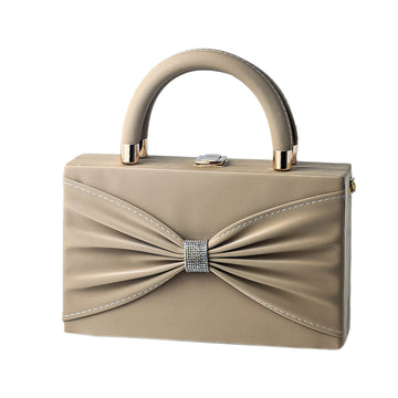 Champagne Whisper Bow Bag