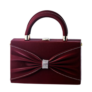 Crimson Halo Bow Bag