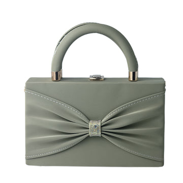 Sage Grace Bow Clutch