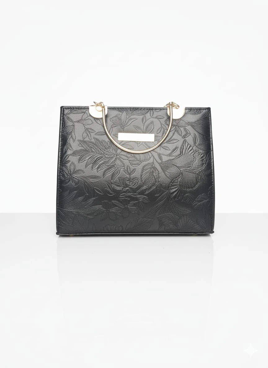 Noir Bloom Tote